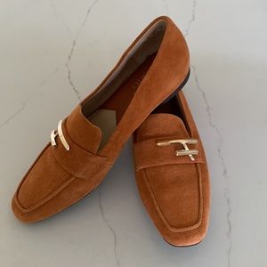 Franco Sarto Petola Suede Loafers Size 7.5 Never Worn